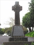 Image for Roadside Memorial Cross. New Plymouth. New Zealand.