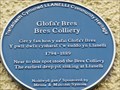 Image for Blue Plaque - Bres Colliery - Llanelli, Wales.