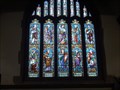 Image for Stained Glass Window in St Nicolas Church, Great Bookham, Surrey UK