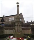 Image for Combined World War I And World War II Memorial Cross - Queensbury, UK