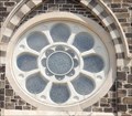 Image for Stained Glass Window above the front door - St. Ann Catholic Church - Baltimore MD