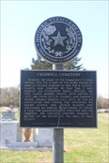 Image for OLDEST Marked Graves in Criswell Cemetery - Falls County, TX