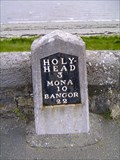 Image for A5 milestone (Bangor 22), Stanley Embankment, Ynys Môn, Wales