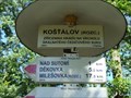 Image for Direction and Distance Arrows - Kostalov (rozc.), Jencice, Czech Republic