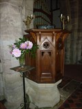 Image for Wooden Pulpit, All Saints, Neen Sollars, Shropshire, England
