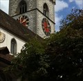 Image for Clocks at St. Johann Church - Schaffhausen, Switzerland