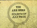 Image for You Are At Fourth of July Pass in Idaho