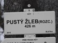 Image for 426m - Pusty Zleb (rozc.), Czech Republic