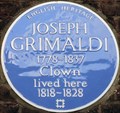 Image for Joseph Grimaldi - Exmouth Market, London, UK