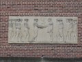 Image for University of Illinois Memorial Stadium Reliefs: The Welcome of the American Soldiers in France - Champaign, IL