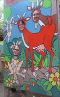 Image for Goat Family Cutout at Wilderness Walk - Hayward, Wisconsin