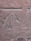 Image for PA Bolt and Cut Mark, St Deniol's Cathedral, Glarafon, Bangor, Gwynedd, Wales, UK