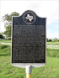 Image for FIRST - Czech Immigrants in Texas - Nelsonville, TX