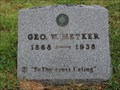 Image for George W. Metker - Sowers Cemetery - Irving, TX