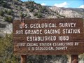 Image for First USGS strteam gaging station