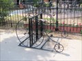 Image for Penny Farthing-decorated bike rack - Buena Vista, CO