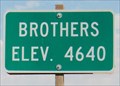 Image for Brothers Elev 4,640 feet  -  Brothers, OR