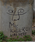 Image for Kilroy was here... on Paseo Balcarce - Salta, Argentina