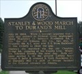 Image for Stanley & Wood March to Durand's Mill - GHM 044-26  – DeKalb Co., GA