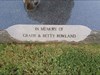 Image for In memory of Grady and Betty Rowland