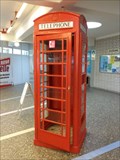 Image for Red Telephone Box - Panorama-Bad Freudenstadt, Germany, BW