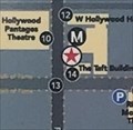 Image for Hollywood / Vine "You Are Here" Map - Hollywood, CA
