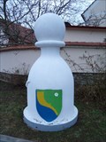 Image for Karlštejnské šachy (10) - bílý pešec / Chess of Karlstein castle - white pawn (Hlásná Treban, Czech Republic)