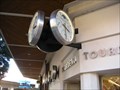 Image for Mounted Tourneau Town Clock at the Shops at La Cantera Mall - San Antonio, TX, USA