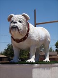 Image for Bulldog Statue - Winslow, AZ