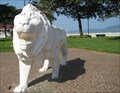 Image for Santos Beach front Lion Statue - Santos, Brazil