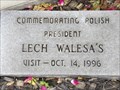 Image for President Lech Walesa Visits New Waverly - New Waverly, TX