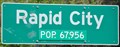 Image for Rapid City, South Dakota ~ Population 67,956