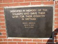 Image for Vietnam War Memorial - Gentry County Courthouse - Albany, Missouri