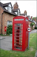 Image for Arrow phone box, Warwickshire, UK