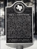 Image for The A.C. Purvis House