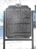 Image for Myron "Grim" Natwick Historical Marker