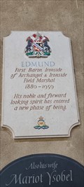 Image for Field Marshal William Edmund Ironside, 1st Baron Ironside - St Andrew - Hingham, Norfolk