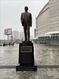 Image for ‘Threat’ to Ted Rogers statue from Jays fan summons police - Toronto, ON, Canada