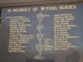 Image for Cenotaph WW1 - Wyong, NSW, Australia