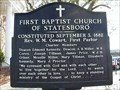Image for First Baptist Church of Statesboro-FBCS-Bulloch Co