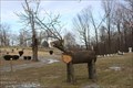 Image for Giant Reindeer, Central Cemetery - Randolph, MA