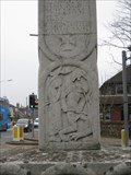 Image for Relief on the Combined War Memorial - Church Lane, Trumpington, Cambridgeshire, UK
