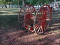 Image for Antique fire hose cart - East Coulee, AB