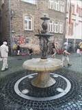 Image for two saw fountain - Bernkastel - Germany