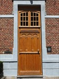Image for Wooden Doorway of the Augustijnenklooster in Hasselt, Limburg / Belgium