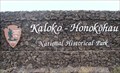 Image for "Kaloko-Honokohau National Historic Park"   -  Hawai`i