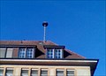 Image for Warning Siren on the Roof of a School - Binningen, BL, Switzerland