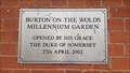 Image for Millennium Garden - Burton on the Wolds, Leicestershire