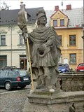 Image for The statues beside the Holy Trinity Column - Zakupy, Czech Republic