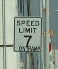 Image for Speed Limit 7mph -- Boliver Ferry Landing, Bolivar Point TX